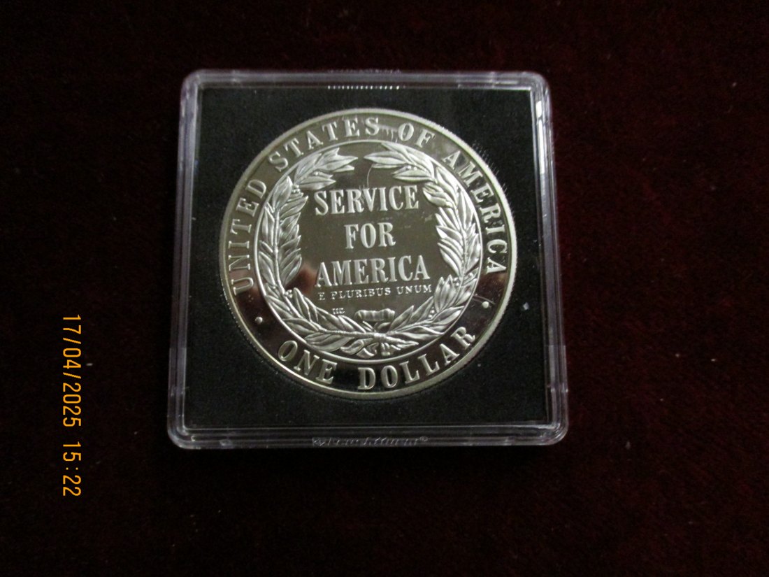  1 Dollar 1996 USA Silber siehe Foto / 1101087 - C4   