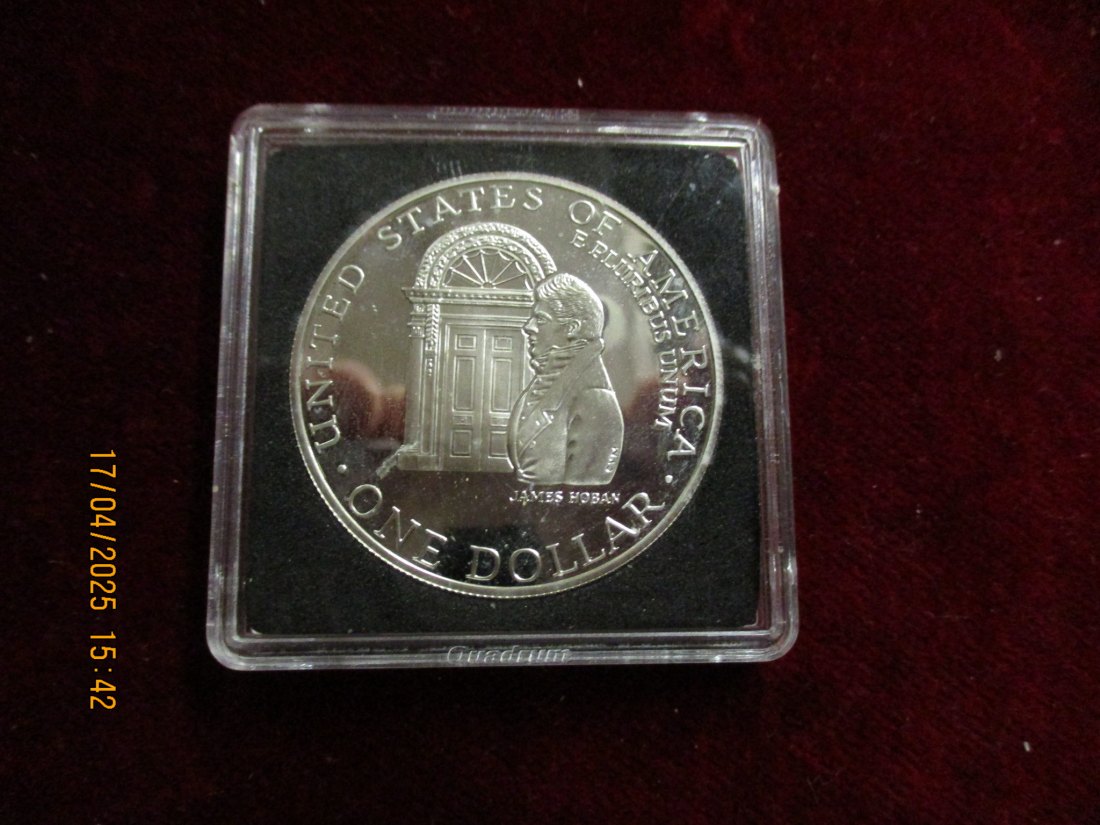  1 Dollar 1992 USA Silber siehe Foto / 1101087 - x4   