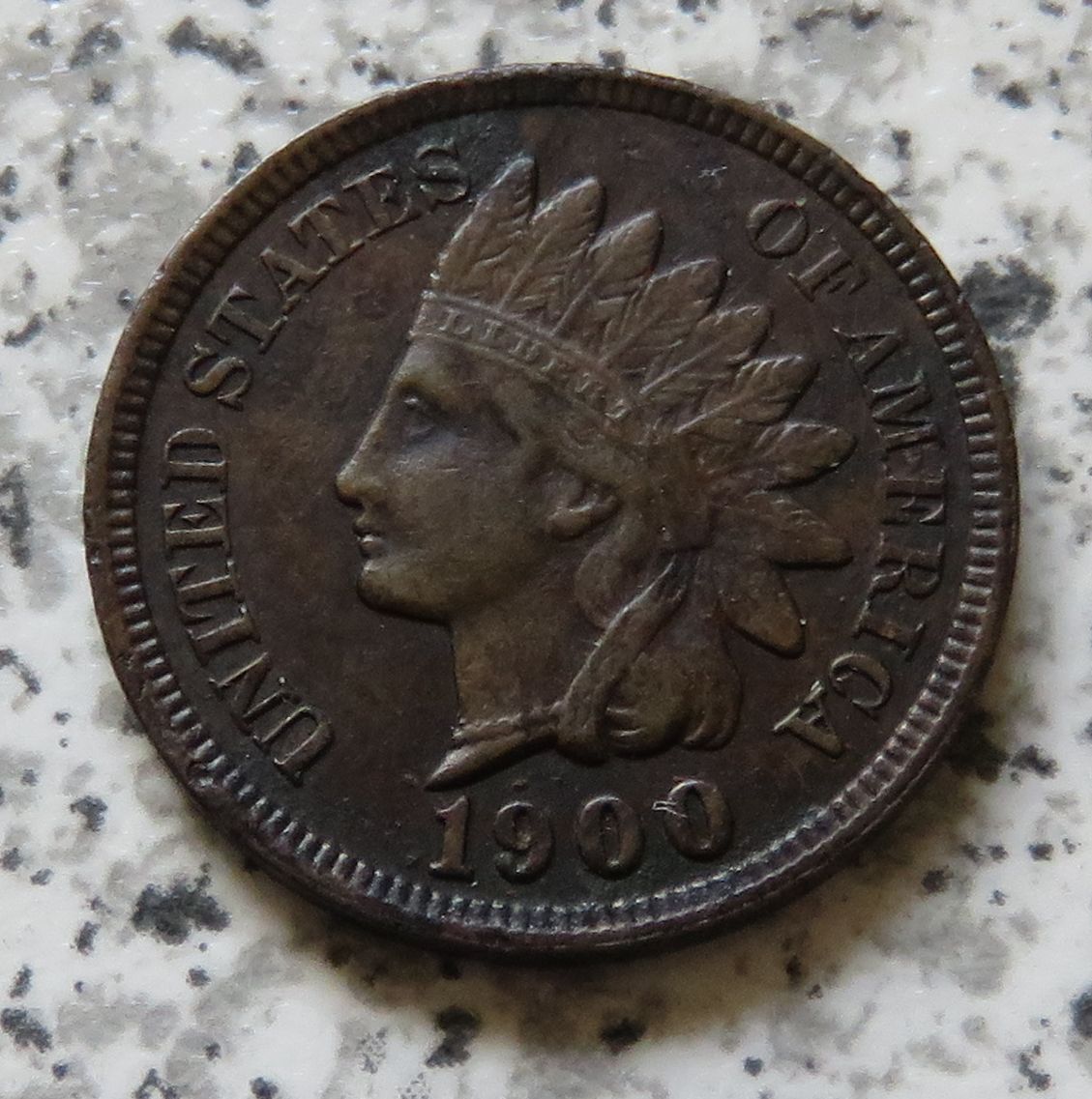  USA Indian Head Cent 1900   