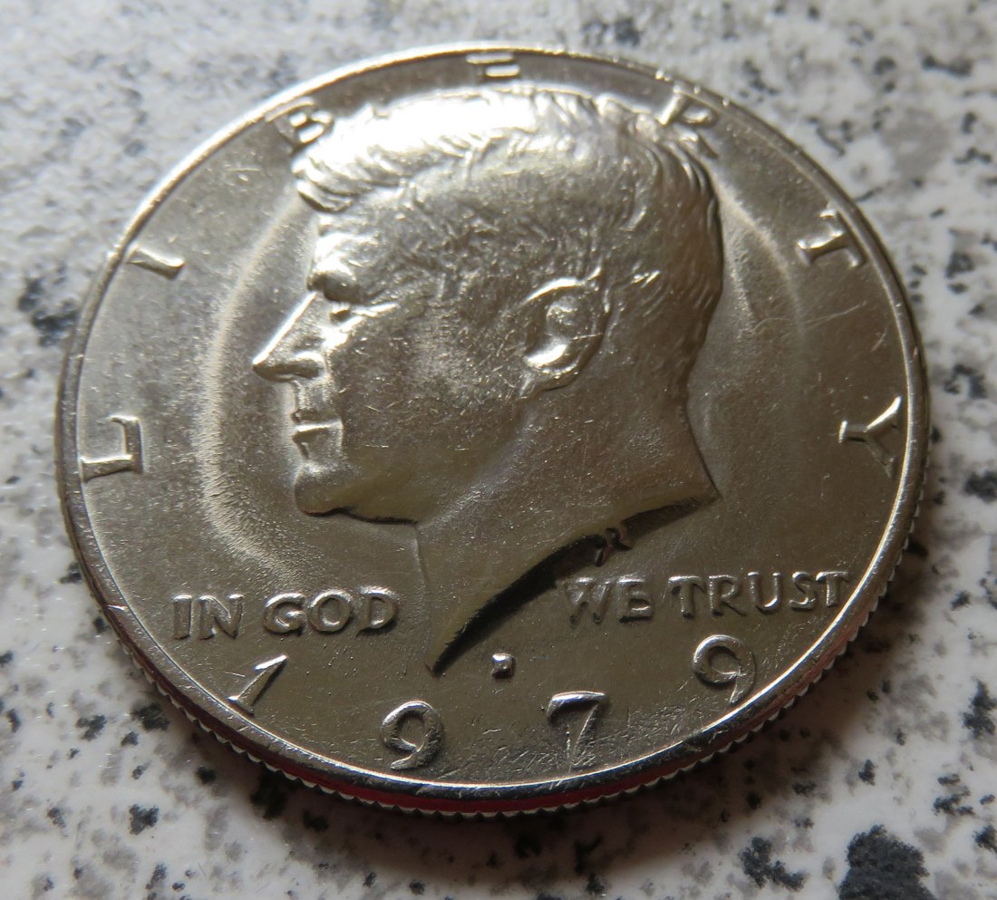  USA 1/2 Dollar 1979 D / Kennedy half Dollar 1979 D   