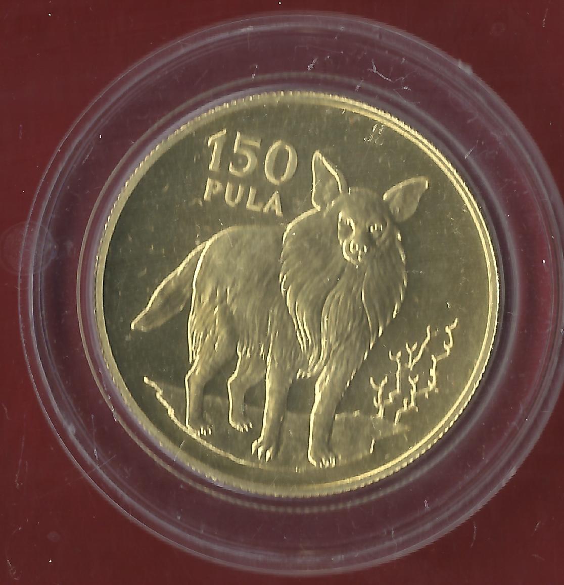  Botswana 150 Pula 1978 644 Stück RR Münzenankauf Koblenz Frank Maurer AJ906   