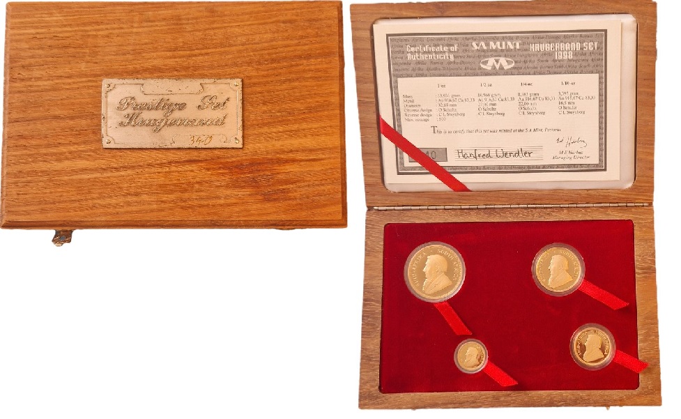  Süd-Afrika Krügerrand Prestige Set 1998 PP Münzenankauf Koblenz Frank Maurer AJ25   