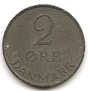  Dänemark 2 Ore 1960 #199   