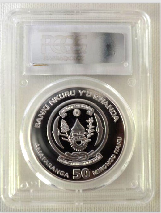  - kirofa - Ruanda 2014 - African Ounce - IMPALA - 1 OZ SILVER 999 PROOF - PCGS PR 69 DCAM   