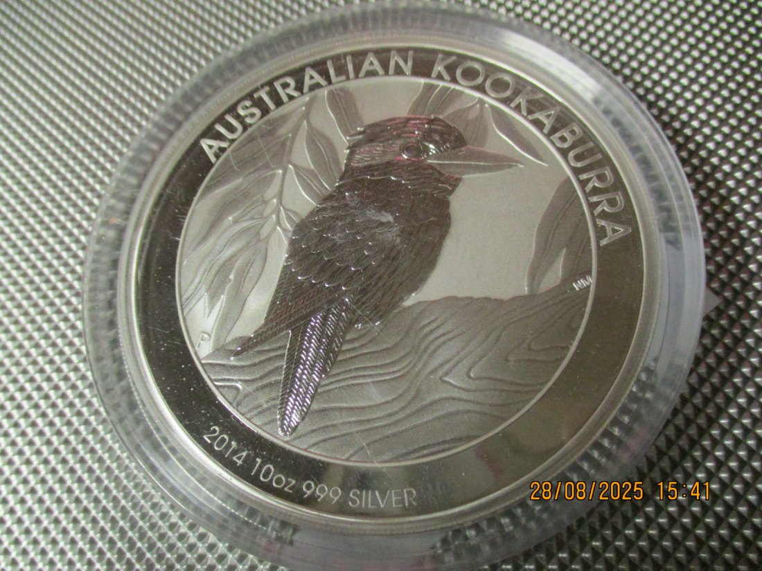  10 Oz Silber 999er Australien Kookaburra 2014 / 1102417   