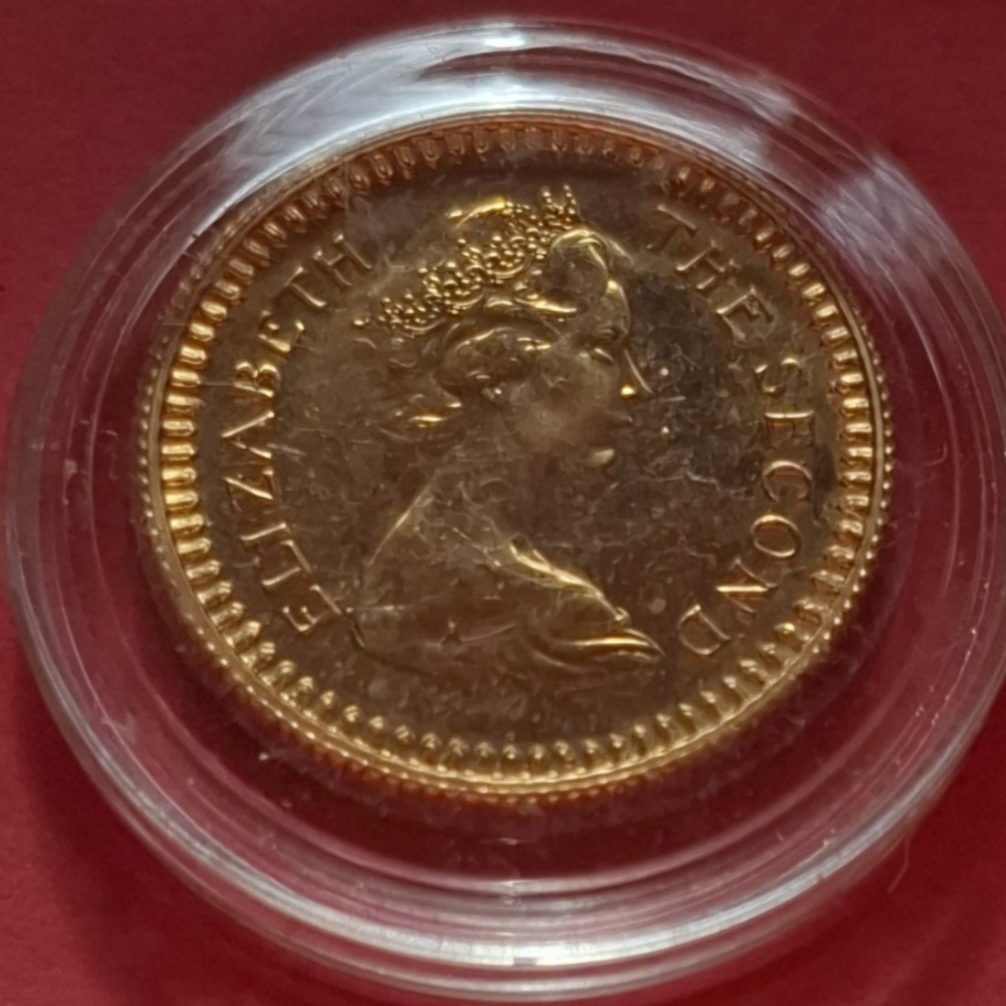 RHODESIA 1 Gold Pound 1966 - sehr seltene Goldmünze in Top-Erhaltung!!!