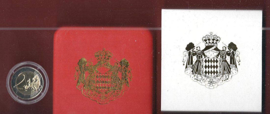  2 Euro Grace Kelly 2007 OVP  Koblenzer Muenzen Studio Münzankauf Koblenz Frank Maurer AL447   