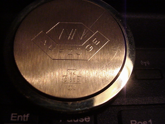  Priosa Herren-Taschen- Uhr 14 Karat 585 Gold   