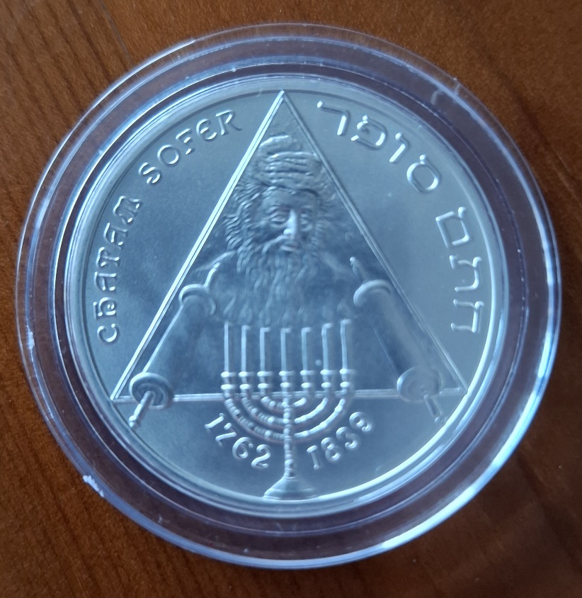  Slowakei 10 Euro Silber 2012 bu Chatam Sofer bzw. geb. Moses Schreiber in FFM   