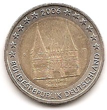  BRD 2 Euro 2006 D Schleswig-Holstein #129   