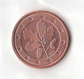  1 Cent Deutschland 2002 F (F280)b.   