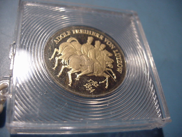 DDR 5 Mark Zum 150.Todestag v.Adolf v.Lützow PP 1984