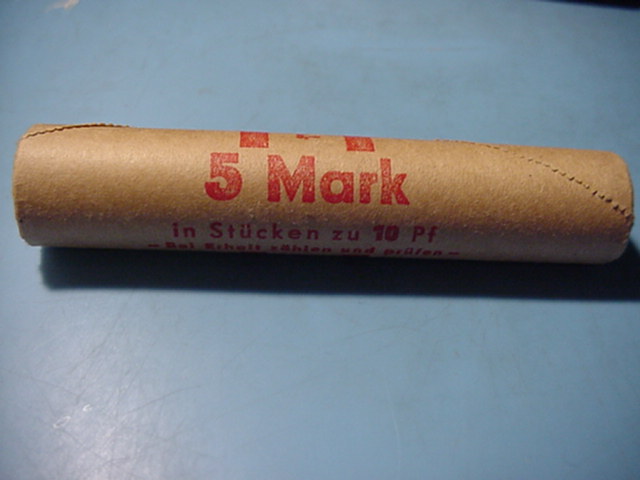  DDR Originalrolle 50 x 10 Pfennig 1988   