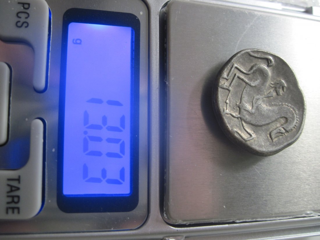  Very rare OSTKELTEN TRANSSILVANIEN  TETRADRACHME II century B C Ex-lot H D RAUCH auction 48 lot 652   