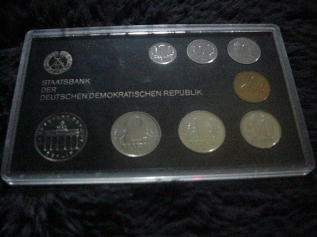  DDR-Kursmünzensatz 5 Mark 1984   