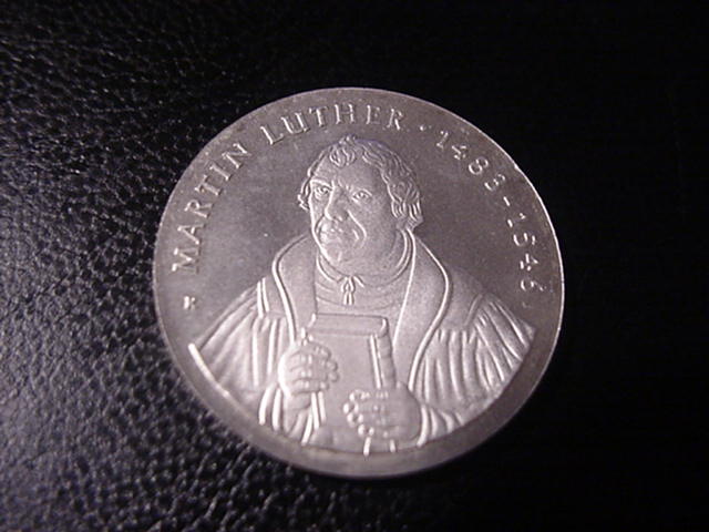 DDR 20 Mark Zum 500.Geburtststag v.Martin Luther 1983