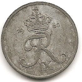  Dänemark 2 Ore 1965 #229   