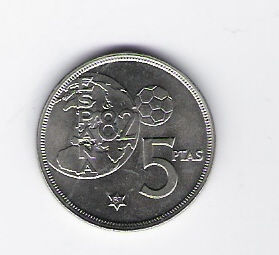  Spanien 5 Peseta 1980 K-N    Schön Nr.47   