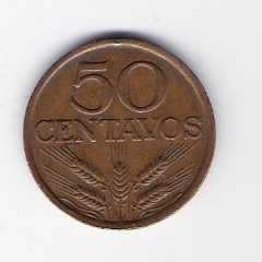  50 Centavos Bro 1974    Schön Nr.55   