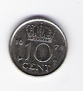  Niederlande 10 Cent 1978 N   Schön Nr.66   