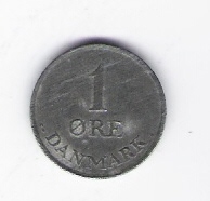  Dänemark 1 Öre Zink 1964   Schön Nr.55 (D1/339)   