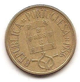  Portugal 5 Escudos 1986 #94   