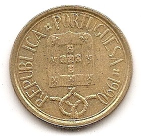 Portugal 5 Escudos 1990 #94   