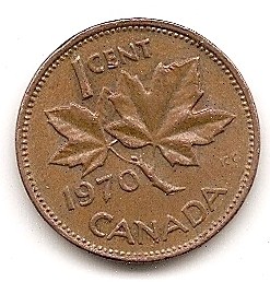  Canada 1 Cent 1970 #193   