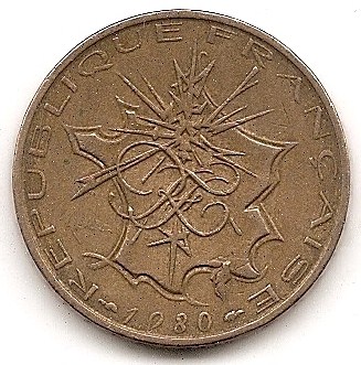  Frankreich 10 Francs 1980 #245   