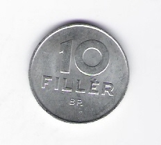  Ungarn 10 Filler Al 1989   Schön Nr.51(D1/80)   