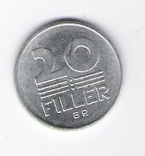  Ungarn 20 Filler 1982 Al  Schön Nr.52/2. (D2/140)   