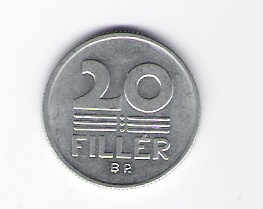  Ungarn 20 Filler Al 1974   Schön Nr.52   