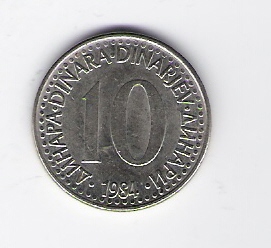  10 Dinara K-N 1984         Schön Nr.86   