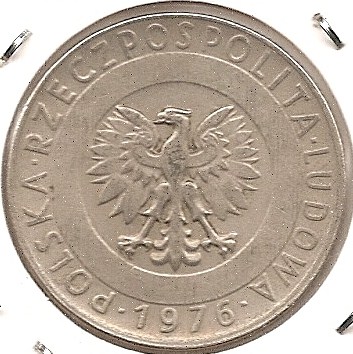  Polen 20 Zloty 1976 #101   