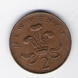  Grossbritannien 2 Pence 1971 Bro   Schön Nr.403   