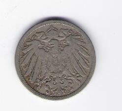  Kaiserreich 10 Pfennig 1900 J    J.13   