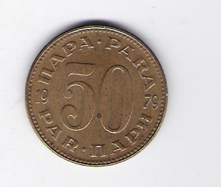  50 Para 1979 Me      Schön Nr.42   