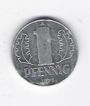  DDR 1 Pfennig 1975 A J.Nr.1508   