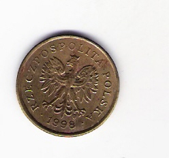  Polen 5 Groszy Me Jahrgang 1998 Schön Nr.284   