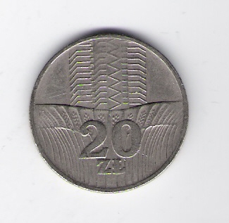  Polen 2 Zloty Al Jahrgang 1974 Schön Nr.43   