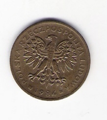  Polen 2 Zloty Me Jahrgang 1984 Schön Nr.74   
