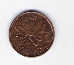  Kanada 1 Cent 1981 Bro   Schön Nr.58 2.   