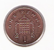  Grossbritannien 1 Penny 1989 Bro Schön Nr.425   