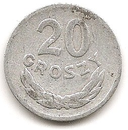  Polen 20 Groscy 1949 #270   