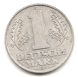  DDR 1 Mark 1962 #277   