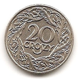  Polen 20 Groscy 1923  #252   