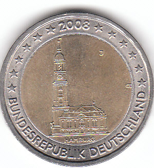  2 Euro Deutschland 2008 J (A624)   