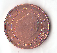  1 Cent Belgien 2004 (A630)   