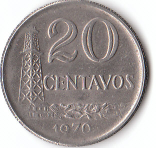  20 Centavos Brasilien 1970 (A310)   