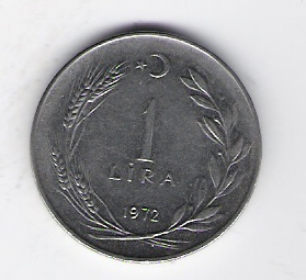  Türkei 1 Lira St 1972 Schön Nr.140   
